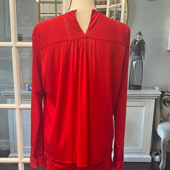 Zara Woman Red Shirt - Picture 5 of 7